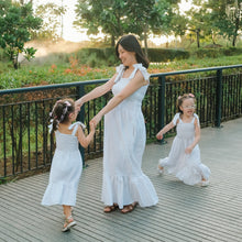 Load image into Gallery viewer, Cloudz Maxi Dress in WHITE DOVE