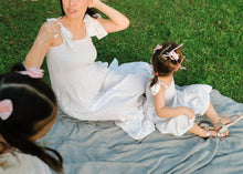 Load image into Gallery viewer, Cloudz Maxi Dress in WHITE DOVE