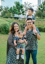 Load image into Gallery viewer, Cloudz Maxi Dress + Family in BLUE JASMINE