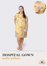 Load image into Gallery viewer, Hospital Gown - SATIN YELLOW
