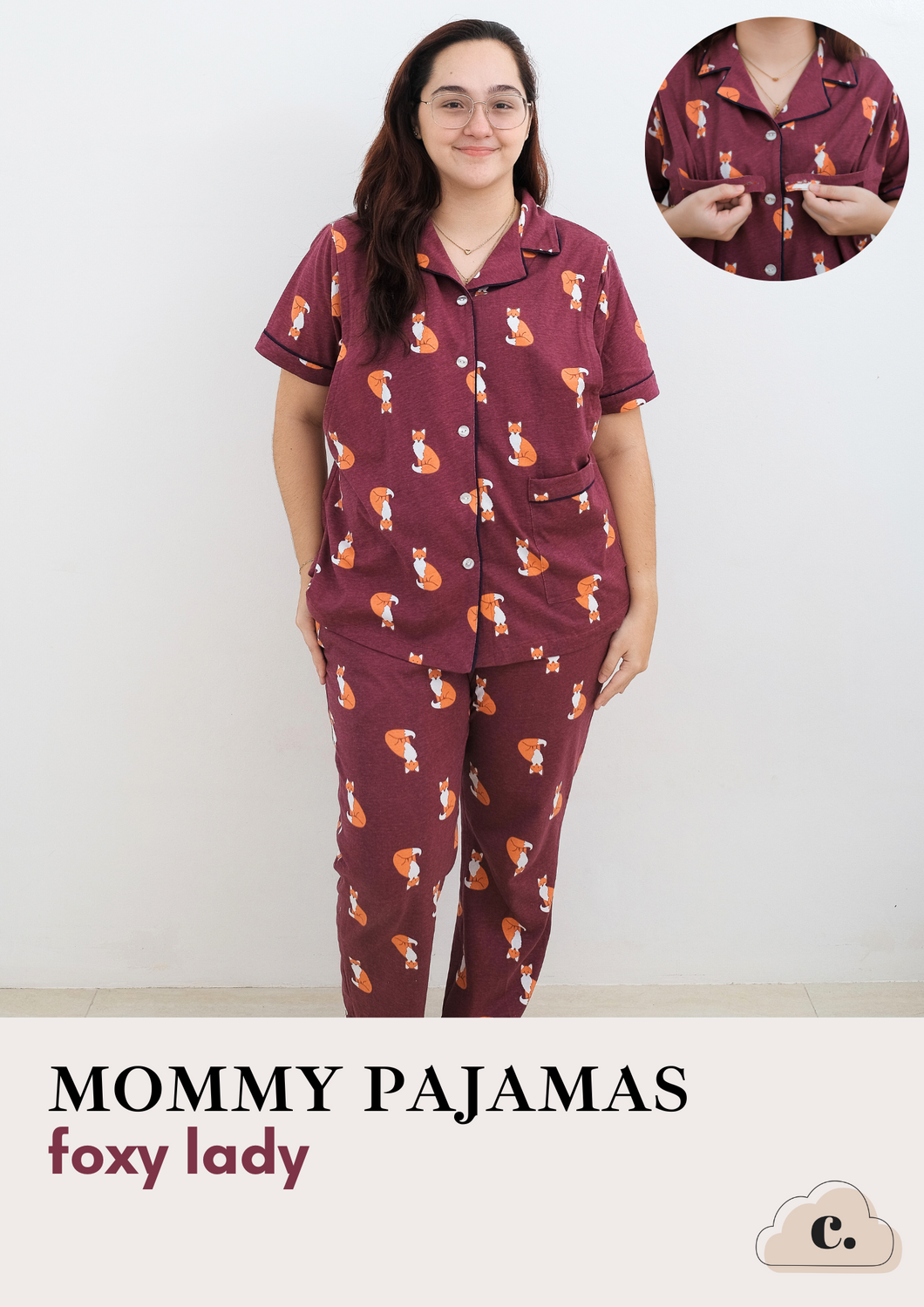 Mommy Pajamas - FOXY LADY