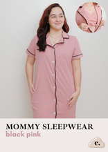 Load image into Gallery viewer, Mommy Sleepwear - BLACK PINK
