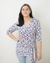 Load image into Gallery viewer, Cuddleroo Top in ARIEL (w/ sleeves)
