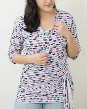 Load image into Gallery viewer, Cuddleroo Top in ARIEL (w/ sleeves)
